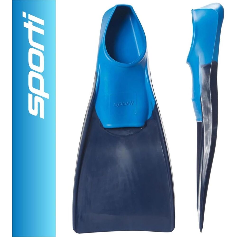 Sporti Adult women’s 8-9 Swim Fins - Long Floating Fins Swimming & Snorkeling